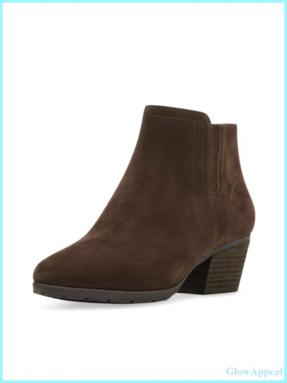 Waterproof Leather Ankle Booties with AquaProtect Seal